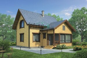 сучасні дерев'яні будинки